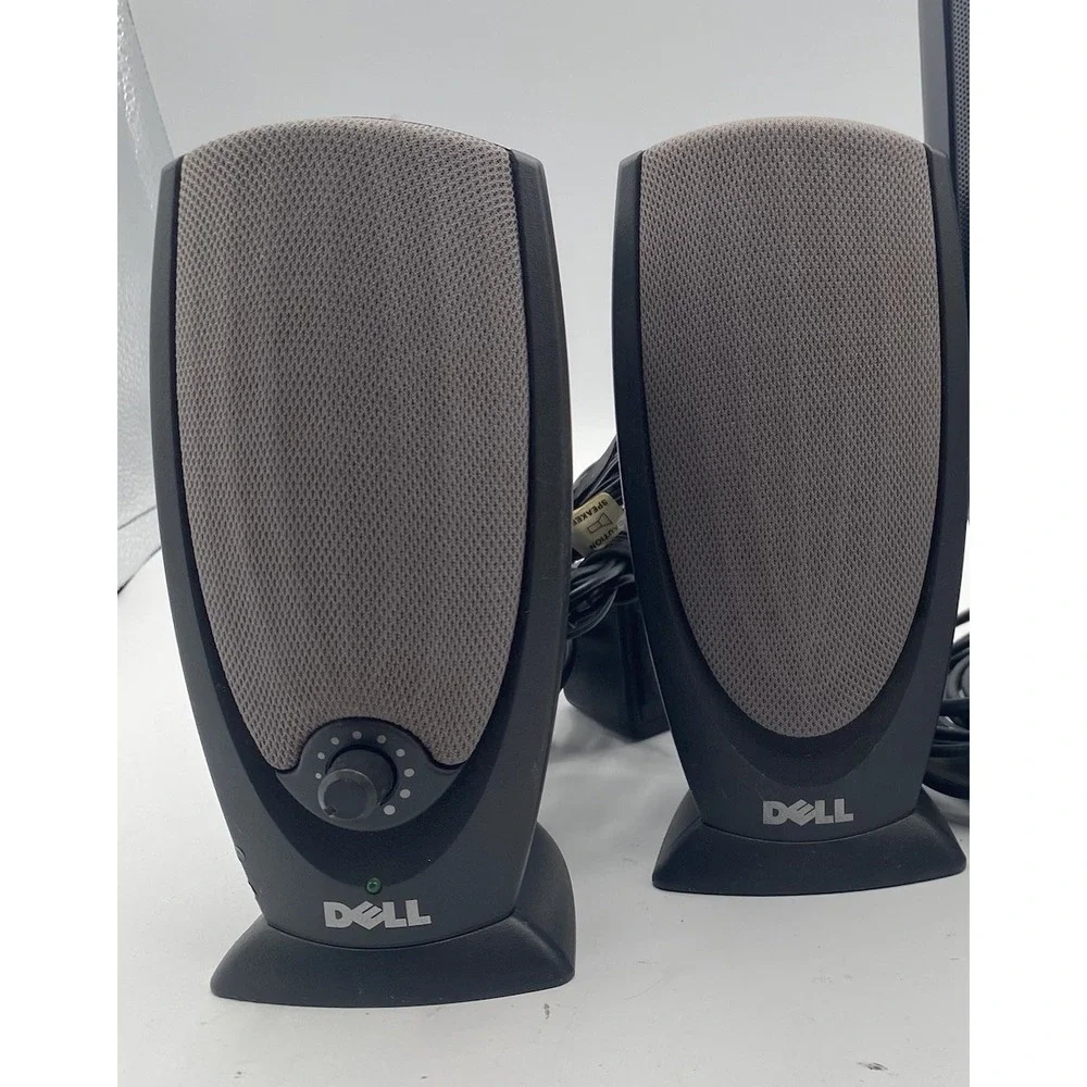 Vintage Dell Desktop Computer Speakers Model A215